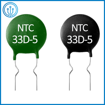 Resistores 33D-5 0.5A do termistor de NTC sensores de temperatura 50D-5 do limitador atual de um Inrush de 33 ohms