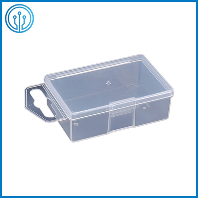Caixa de embalagem plástica do polipropileno transparente do UL 94V-2 para jogos dos componentes eletrônicos