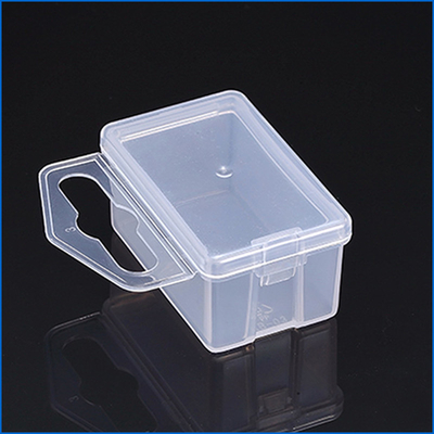 Caixa de embalagem plástica do polipropileno transparente do UL 94V-2 para jogos dos componentes eletrônicos
