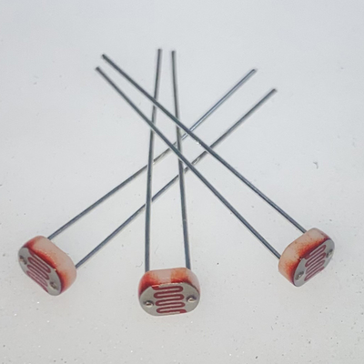 Sensor de luz visível Fotoresistor GL5539 LDR Resistor dependente da luz Fotocélula CdS Célula fotocondutora 5516 5528 5549