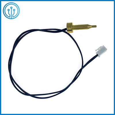 Sensor de temperatura de bronze 50K do termistor da bala NTC para o purificador da água