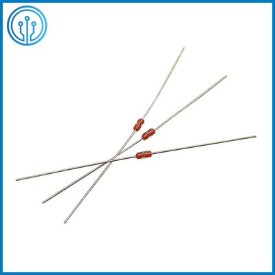 O tipo vidro do diodo encapsulou o termistor discreto MF58 1.388M 1% 4500 de NTC