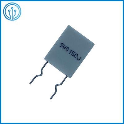 Mergulho fixo abrigado cerâmico do BPR 5W 0.15R 5% do resistor do cimento da montagem da indutância vertical não